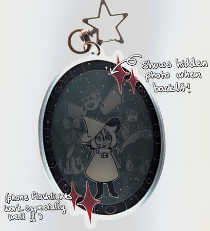 ISAT Magic Mirror Keychain (backlit) ISAT Magic Mirror Keychain (backlit)