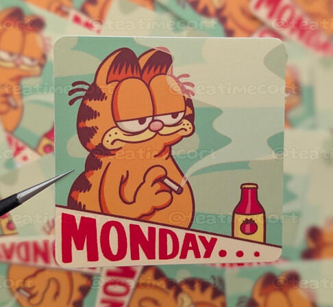 Garfield 2.5" vinyl